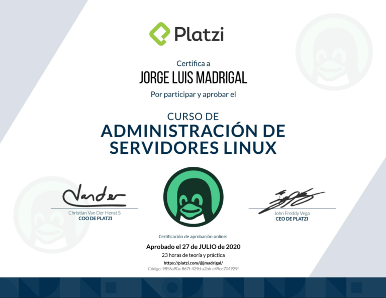 Server Linux Administrator